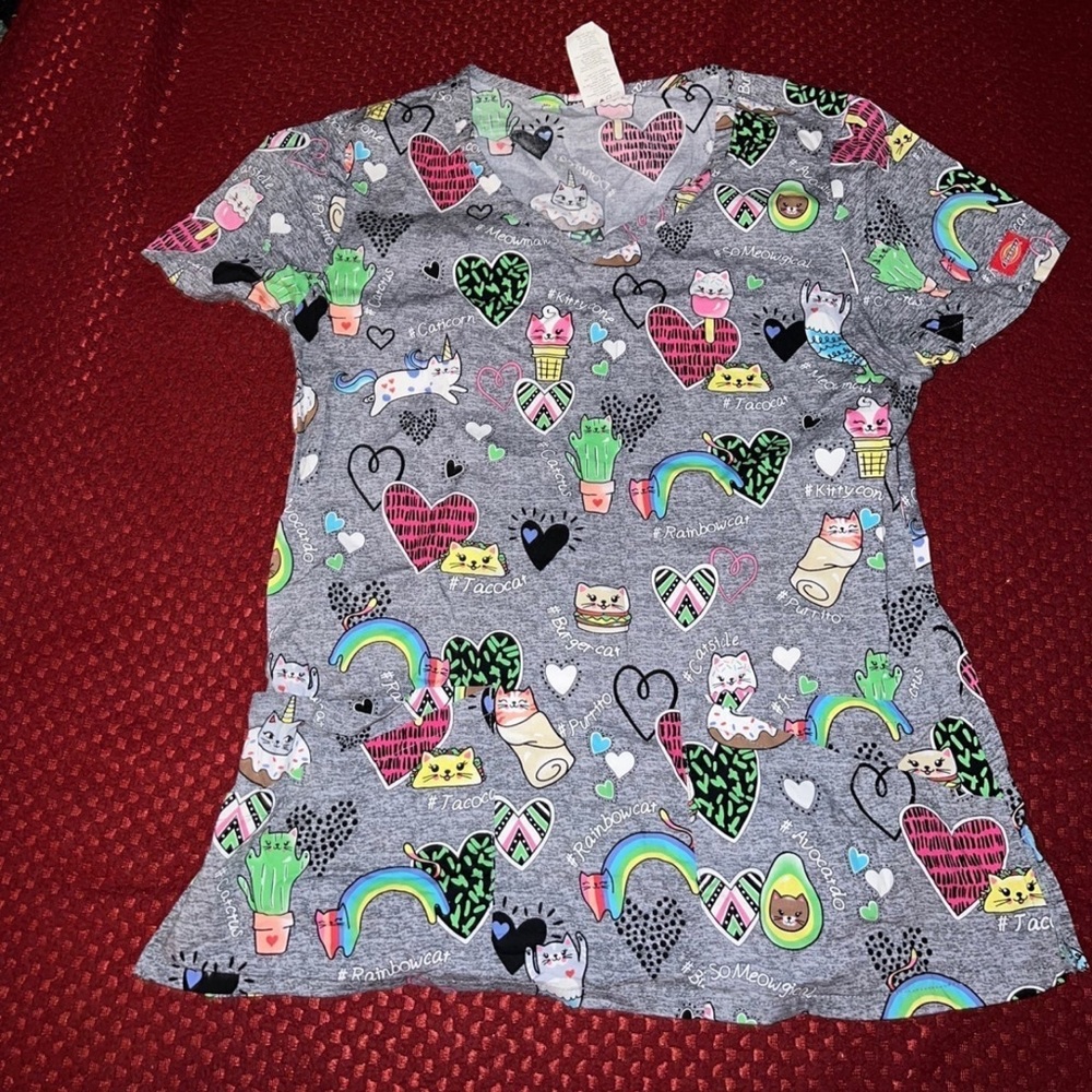 Cat Scrub Top Bundle